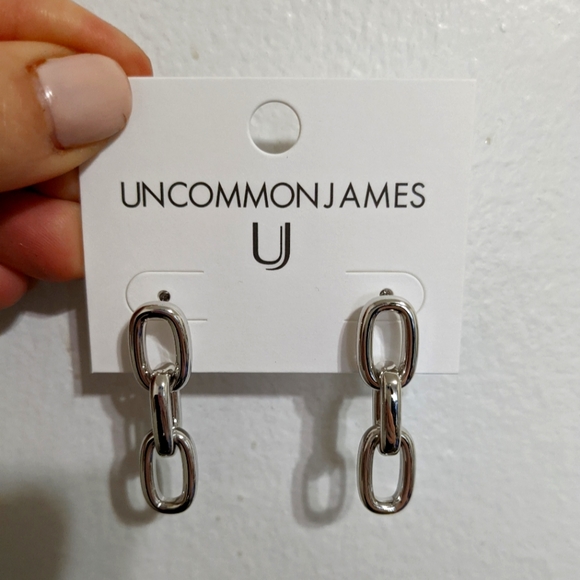 Uncommon James By Kristen Cavallari Silver Chain Earrings - Silver - Picture 4 of 7